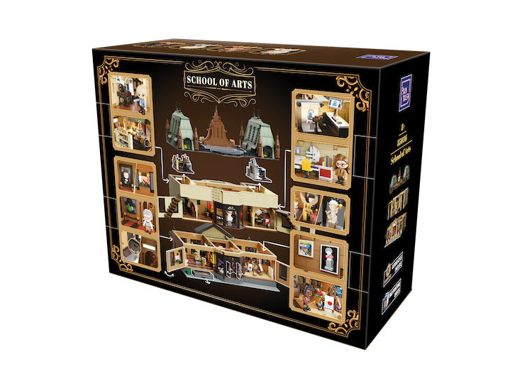 PANTASY - Ecole des Arts - Bloc de Construction 3463 pcs