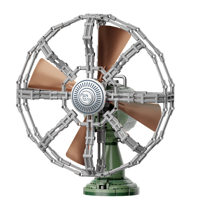 PANTASY - Ventilateur de table - Bloc de Construction 1028 pcs