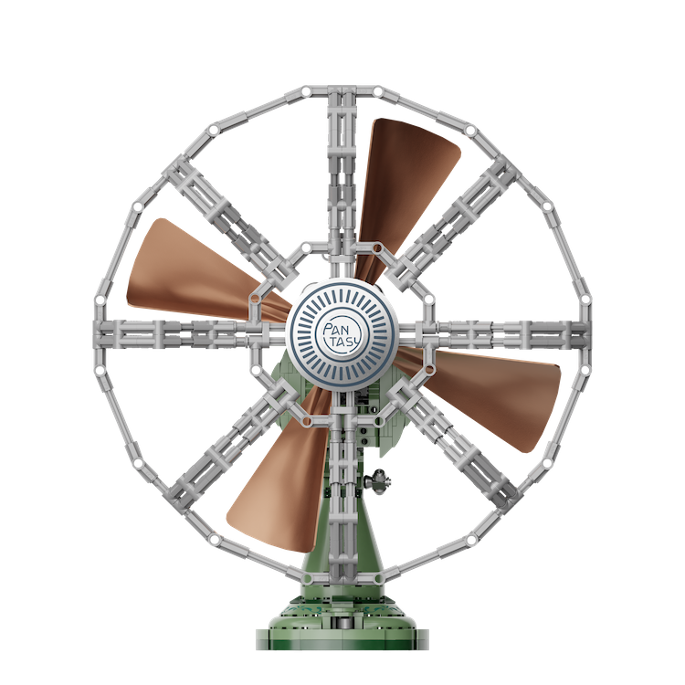 PANTASY - Ventilateur de table - Bloc de Construction 1028 pcs