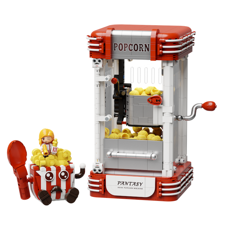 PANTASY - Machine à Popcorn - Bloc de Construction 1201 pcs