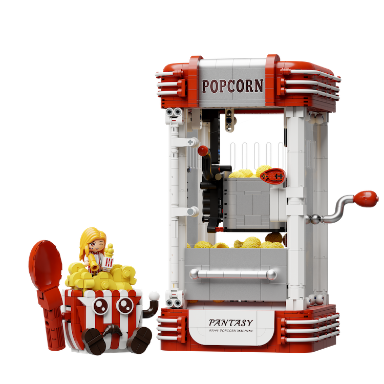 PANTASY - Machine à Popcorn - Bloc de Construction 1201 pcs