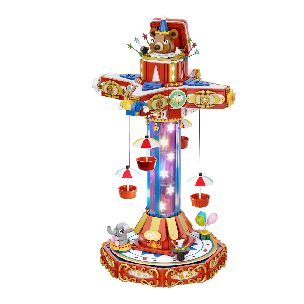 PANTASY - Cirque parachute - Bloc de Construction 1680 pcs