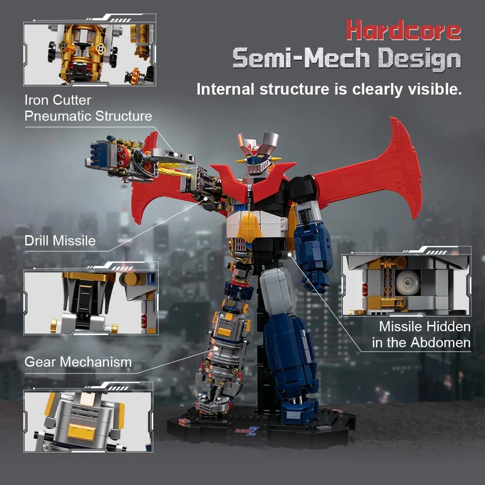MAZINGER Z - Mazinger Z mécanique - Bloc de Construction 1901 pcs