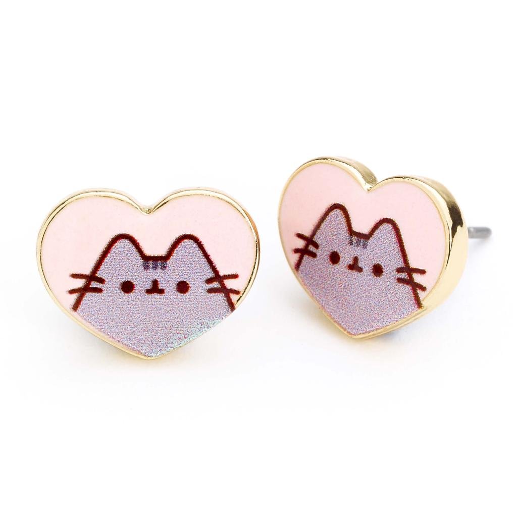 PUSHEEN - Love - Boucles d'Oreilles