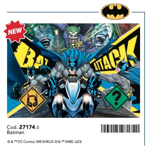 DC - Batman sur moto - Puzzle 104P