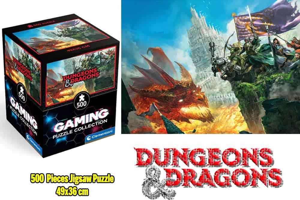 DONJONS & DRAGONS - Dragonfire - Puzzle Cube 500P
