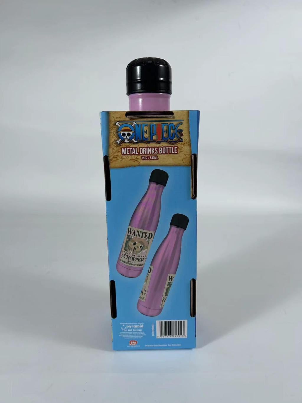 ONE PIECE - Chopper Wanted - Bouteille en métal - 540 ml