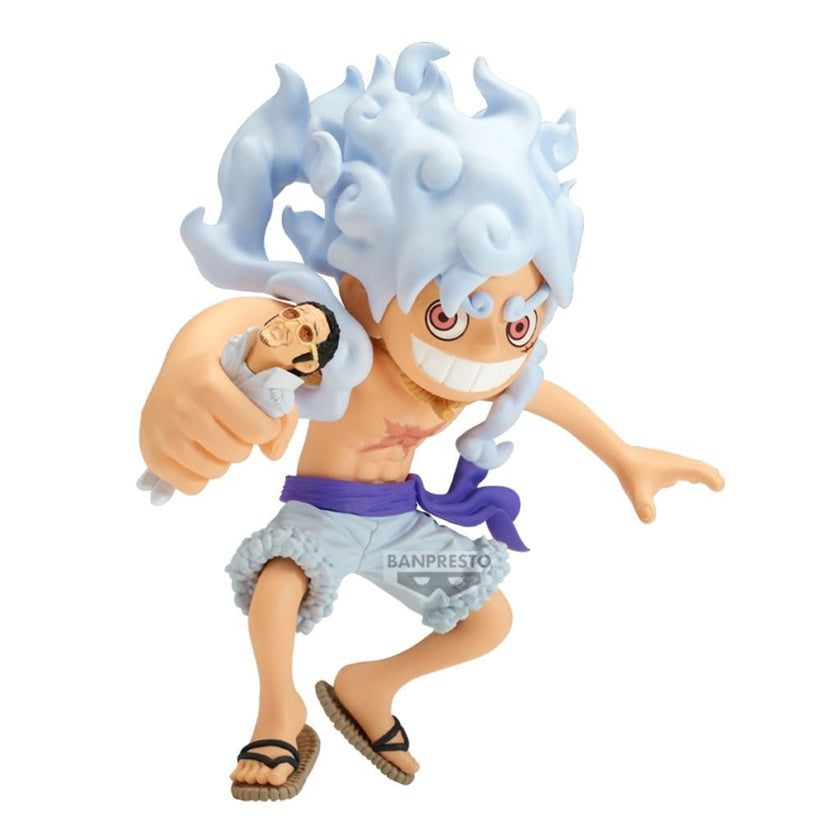 ONE PIECE - Luffy Gear 5 & Borsalino - Figurine Mega WCF 13cm