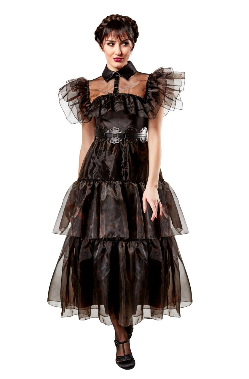 MERCREDI - Mercredi "Robe de bal" - Déguisement adulte (S)