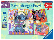 LILO & STITCH - Jouer toute la journée - 3 Puzzle 49P