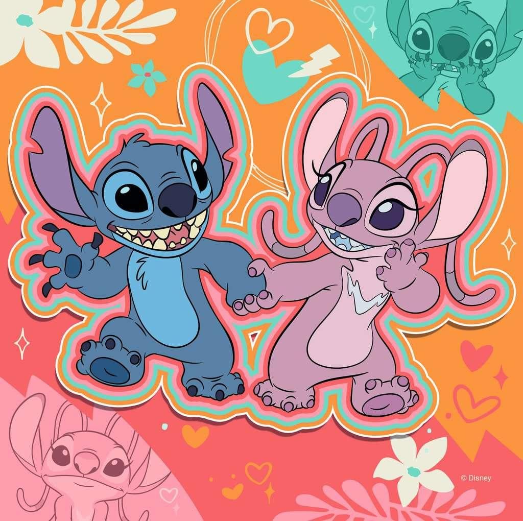LILO & STITCH - Jouer toute la journée - 3 Puzzle 49P