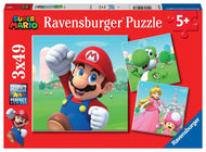 NINTENDO - Super Mario - 3 Puzzle 49P
