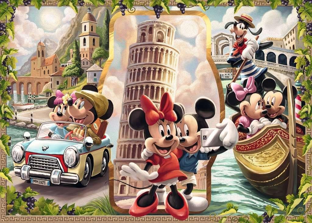 DISNEY - Les vacances de Mickey - Puzzle 1000P