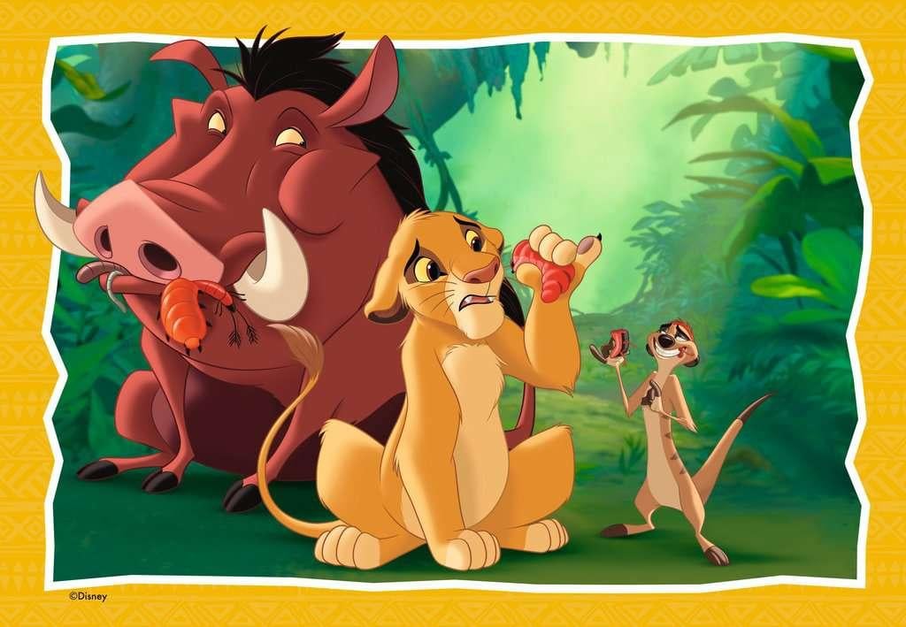 LE ROI LION - L'histoire de la vie - 2 Puzzle 24P