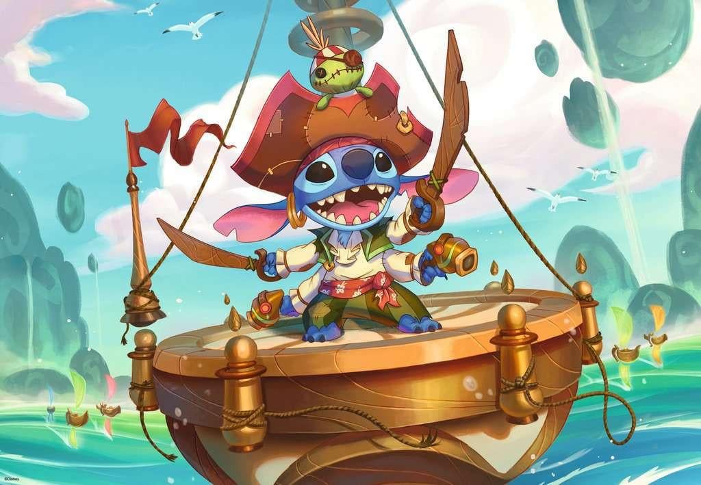 LORCANA - Stitch "Boucanier Alien" - Puzzle 300P