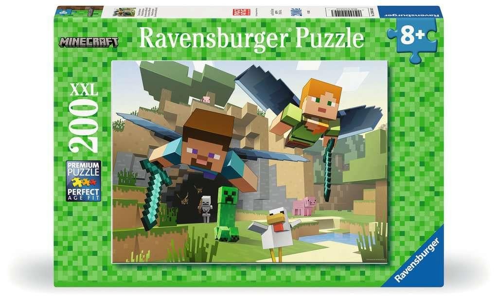 MINECRAFT - Les aventures de Minecraft - Puzzle 200P XXL