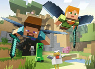 MINECRAFT - Les aventures de Minecraft - Puzzle 200P XXL