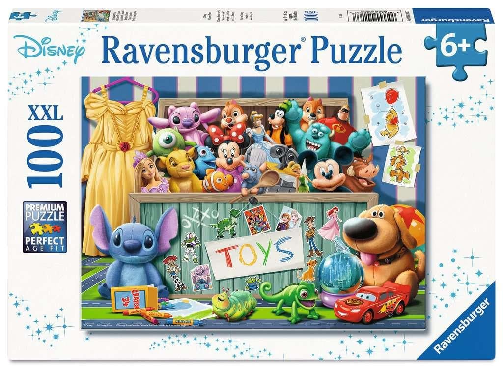 DISNEY - Le Coffre à jouets magique - Puzzle 100P