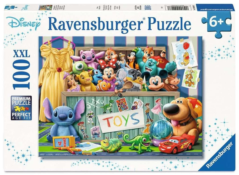 DISNEY - Le Coffre à jouets magique - Puzzle 100P