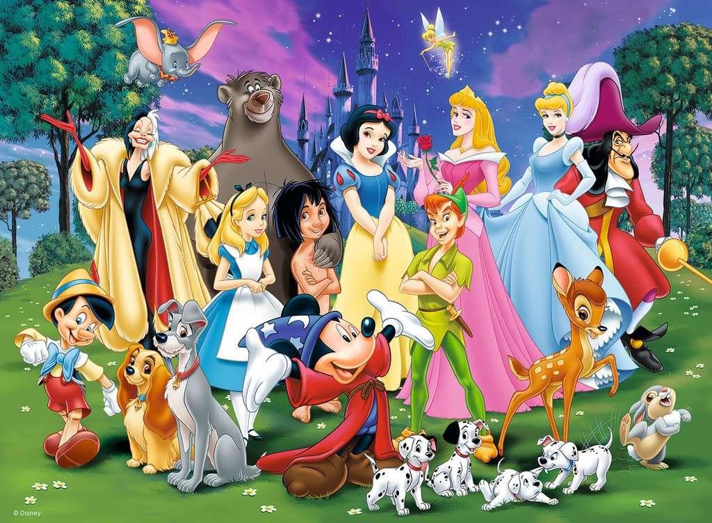 DISNEY - Puzzle 200P XXL