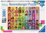 DISNEY - La palette de couleurs - Puzzle 100P XXL