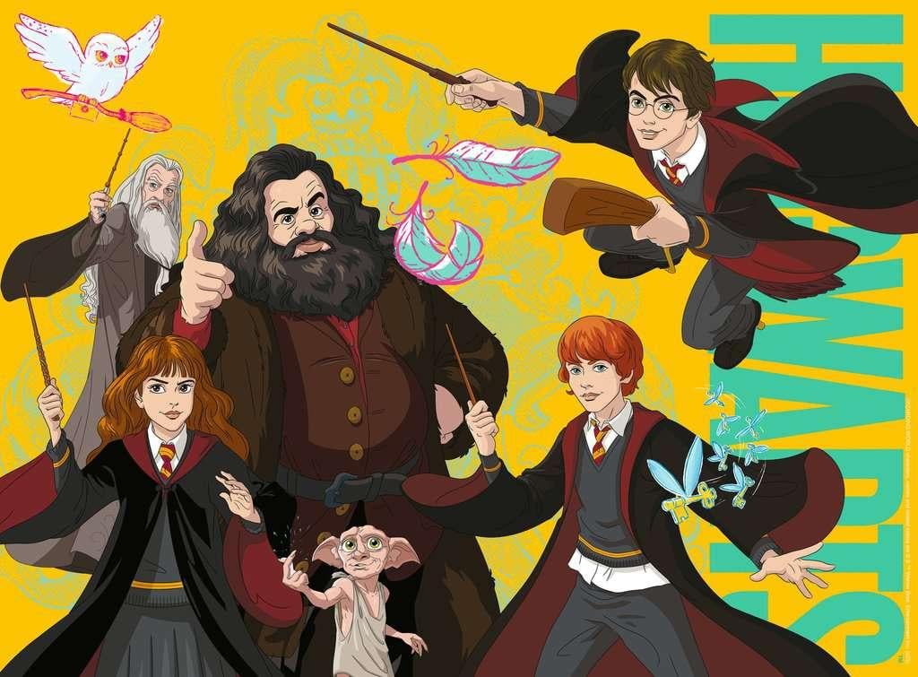 HARRY POTTER - Harry Potter et les autres sorciers - Puzzle 100P XXL
