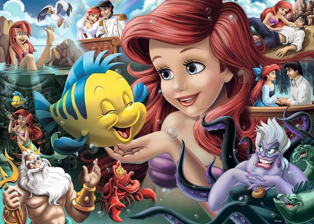 DISNEY PRINCESS - Puzzle Collector's Edition 1000P - La Petite Sirène