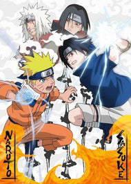 NARUTO - Naruto vs Sasuke - Puzzle 1000P