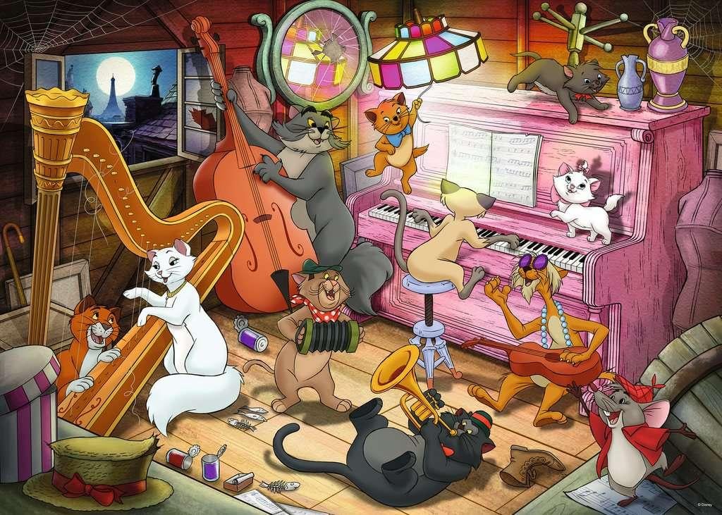 DISNEY - Puzzle Collector's Edition 1000P - Les Aristochats