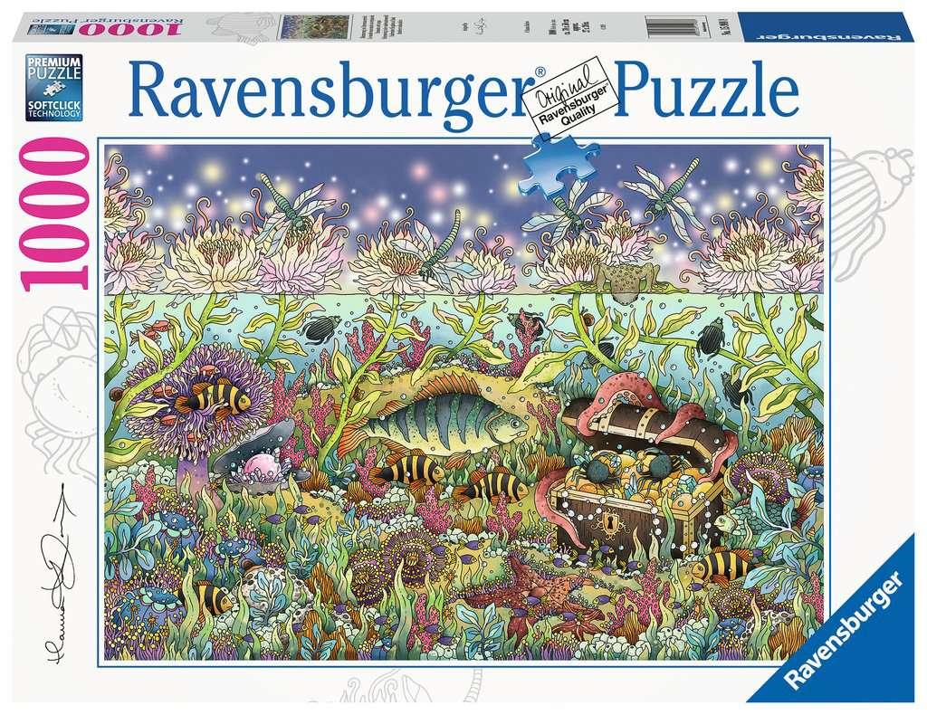 DIVERS - Puzzle 1000P - Le Monde Sous-Marin au Crépuscule