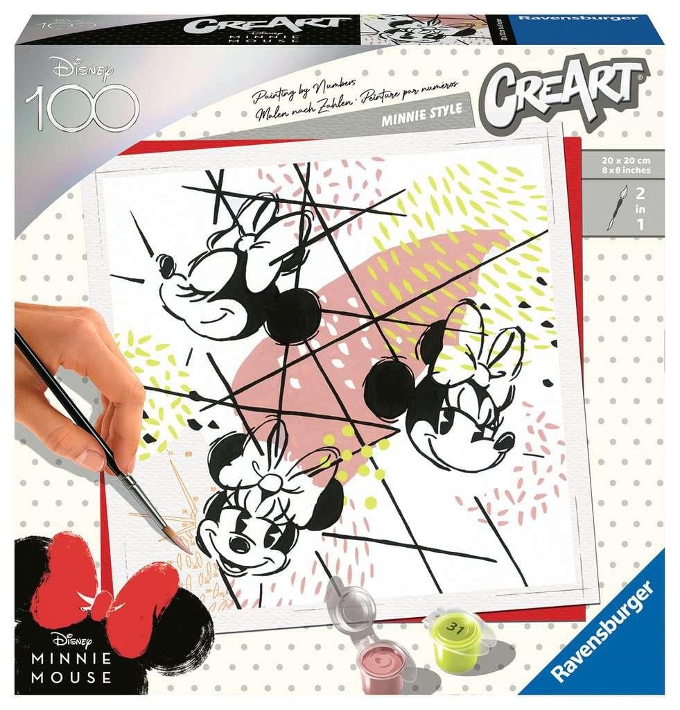 DISNEY 100 - Minnie Style - Numéro d'art 20cm