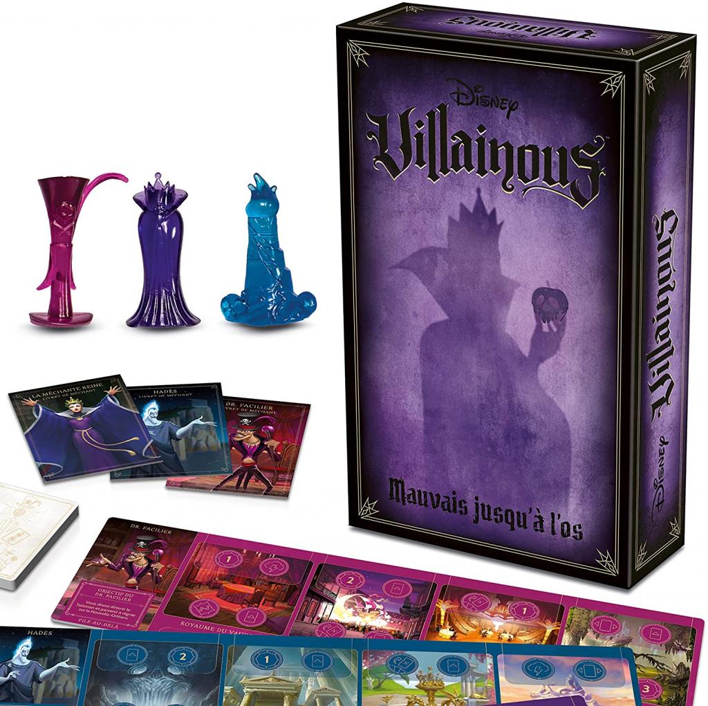 DISNEY Villainous - JDS - Extension 1 - Mauvais jusqu'à l'os