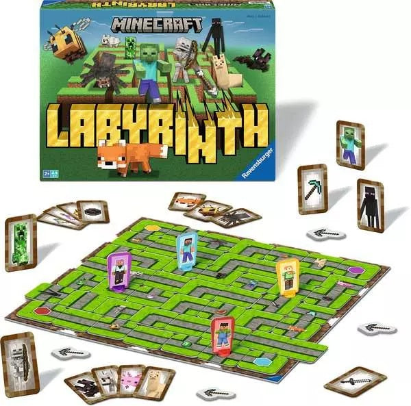 MINECRAFT - Jeu de Plateau Labyrinth