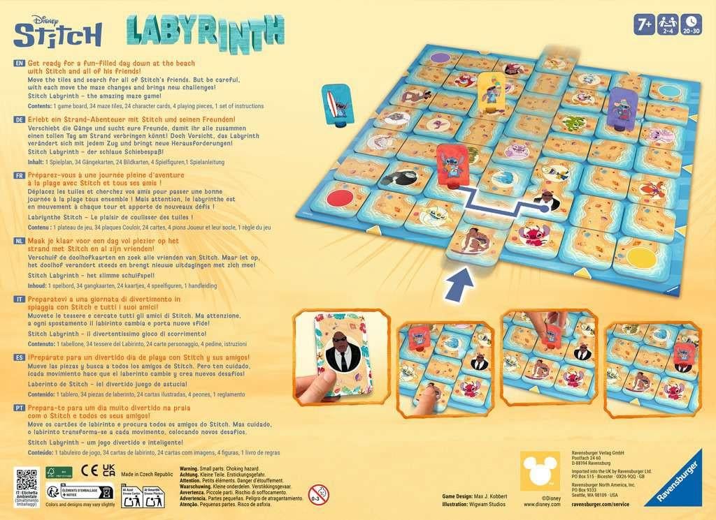 STITCH - Jeu de Plateau Labyrinth