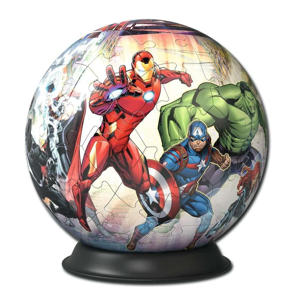 MARVEL - Avengers - Puzzle 3D - Rond 72p