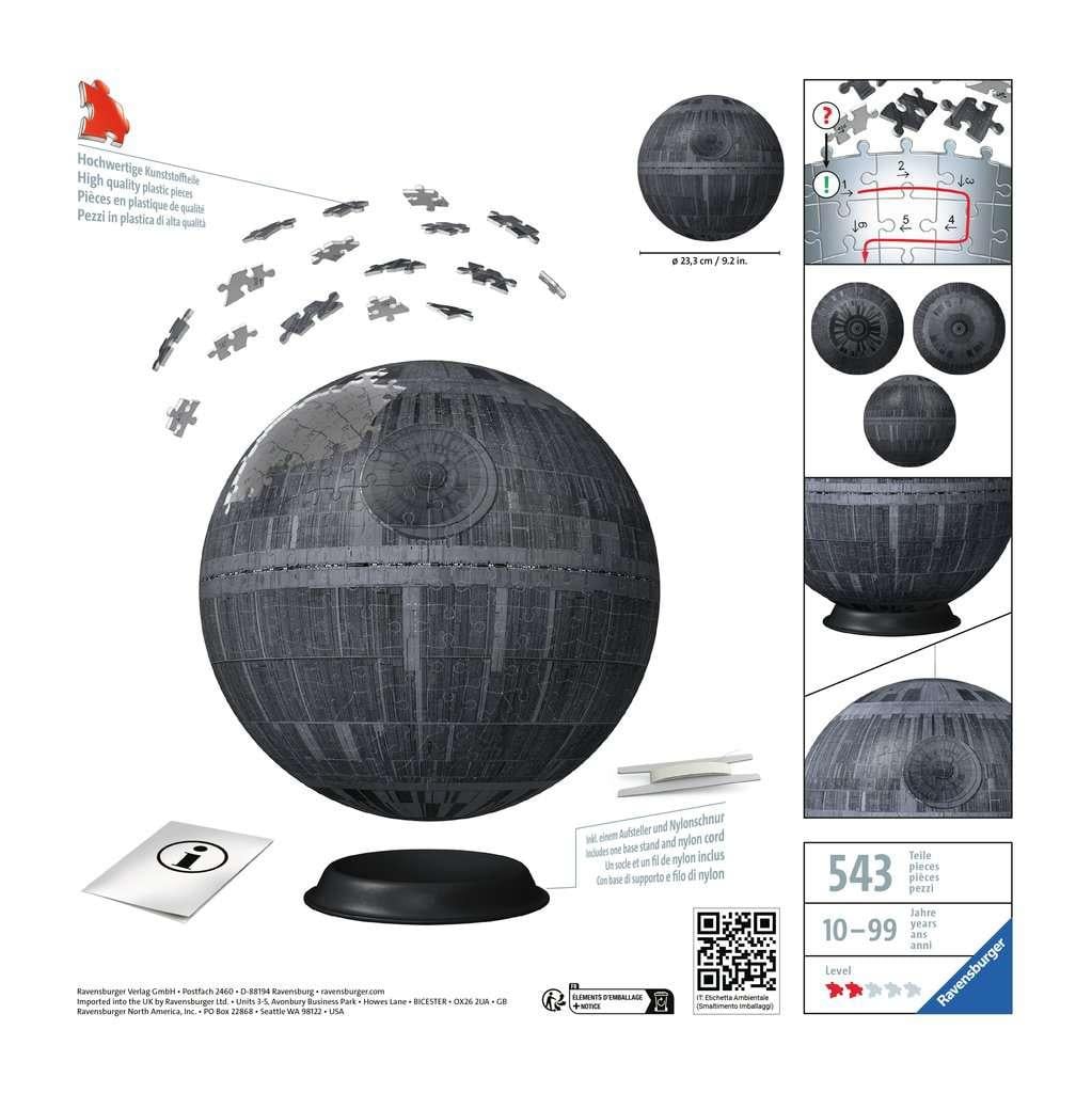 STAR WARS - Puzzle 3D - Etoile de la mort 540p