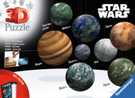 STAR WARS - Planète de la Galaxie - Puzzle 3D 1x108, 4x72, 2x54, 1x27p