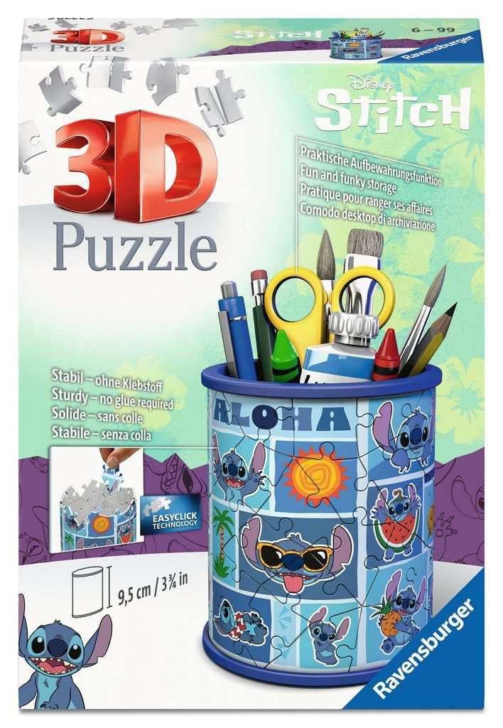 DISNEY - Stitch - Puzzle 3D - Pot à Crayons 54p