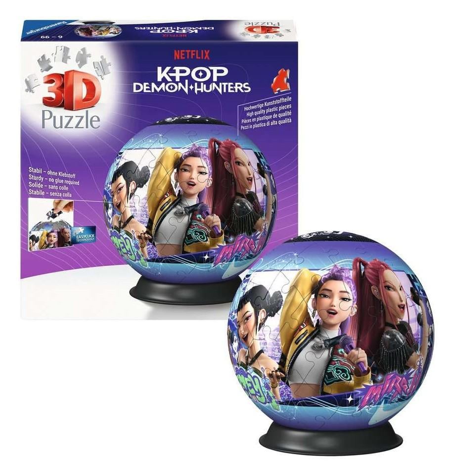 K-POP DEMON HUNTERS - Puzzle Rond 500p