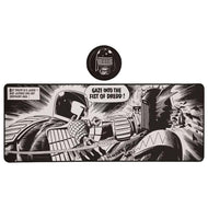 2000AD JUDGE DREDD - Tapis de Bureau XL + 1 Sous-Verre