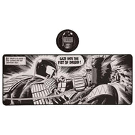 2000AD JUDGE DREDD - Tapis de Bureau XL + 1 Sous-Verre