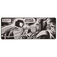 2000AD JUDGE DREDD - Tapis de Bureau XL + 1 Sous-Verre