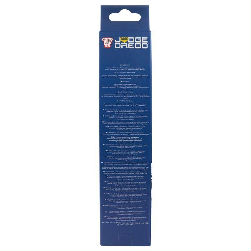 2000AD JUDGE DREDD - Tapis de Bureau XL + 1 Sous-Verre
