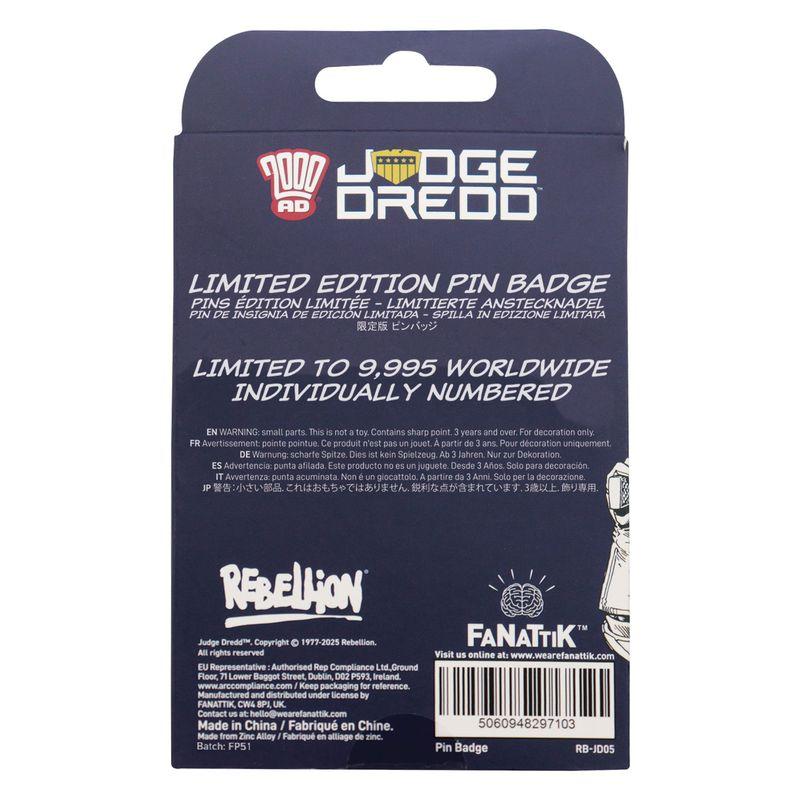 2000AD JUDGE DREDD - You're next Punk - Pin's Edition Limitée