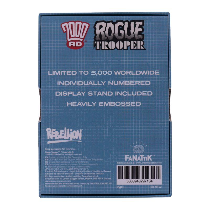 2000AD ROGUE TROOPER - Lingot Edition Limitée