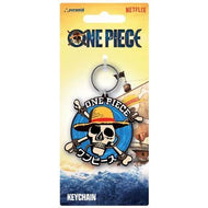 ONE PIECE NETFLIX - Equipage Chapeau de Paille - Porte-clés en PVC