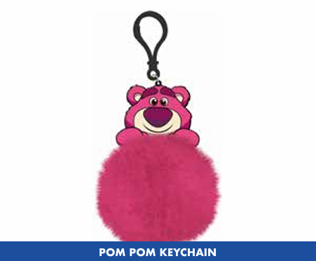 TOY STORY - Lotso - Porte-clés Pom Pom