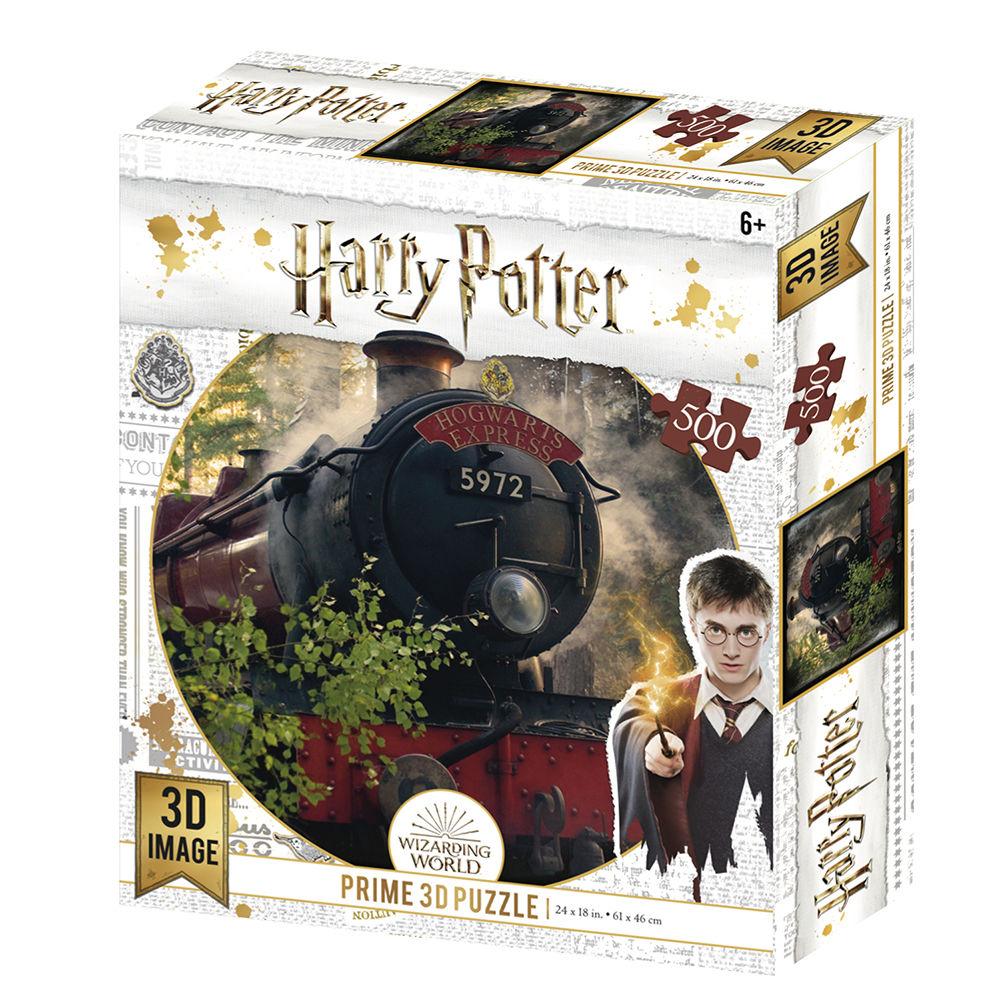 HARRY POTTER - Hogwarts Exp. - Puzzle lenticulaire 3D 500P '61x46cm'