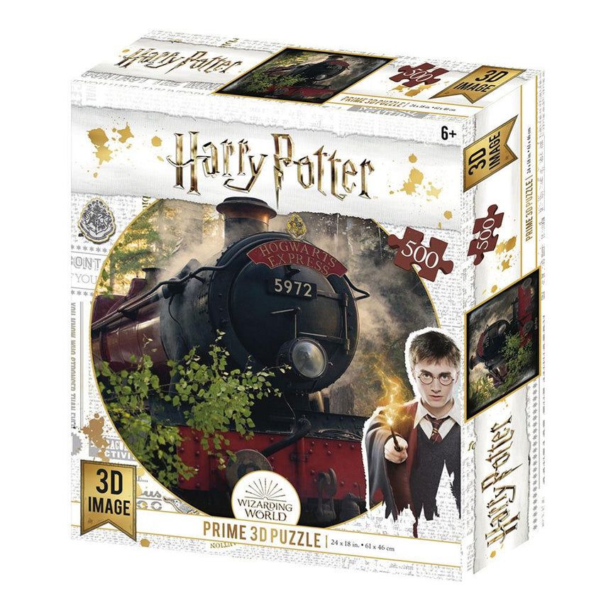 HARRY POTTER - Hogwarts Exp. - Puzzle lenticulaire 3D 500P '61x46cm'