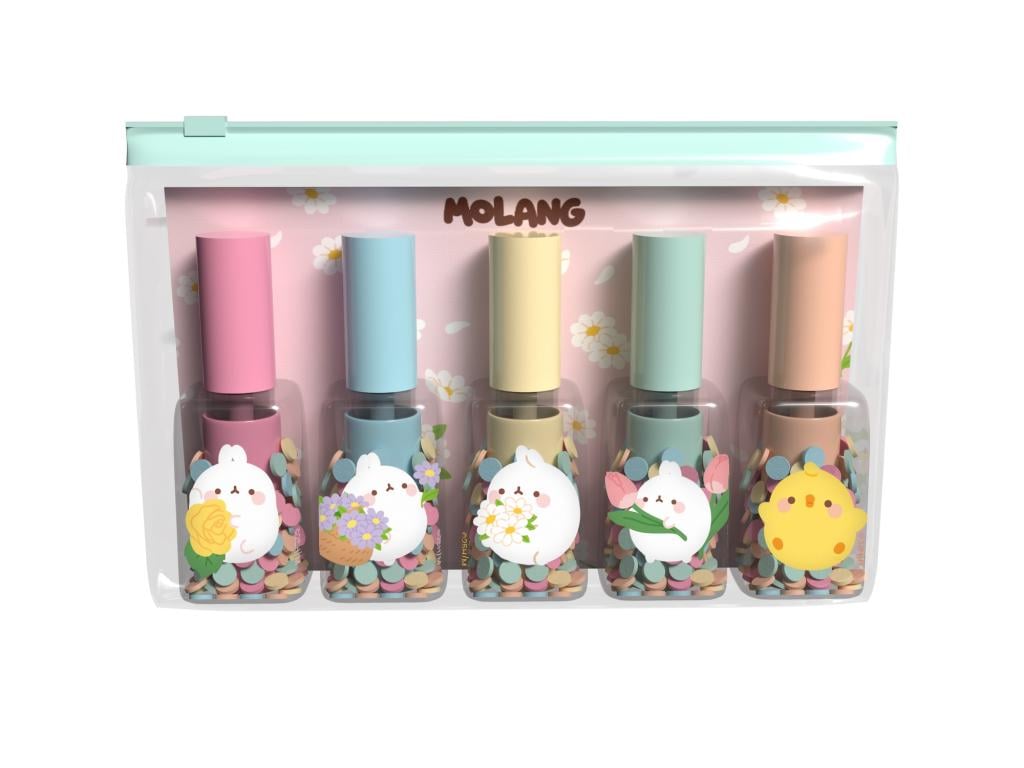 MOLANG - Blossom - Set de 5 Surligneurs
